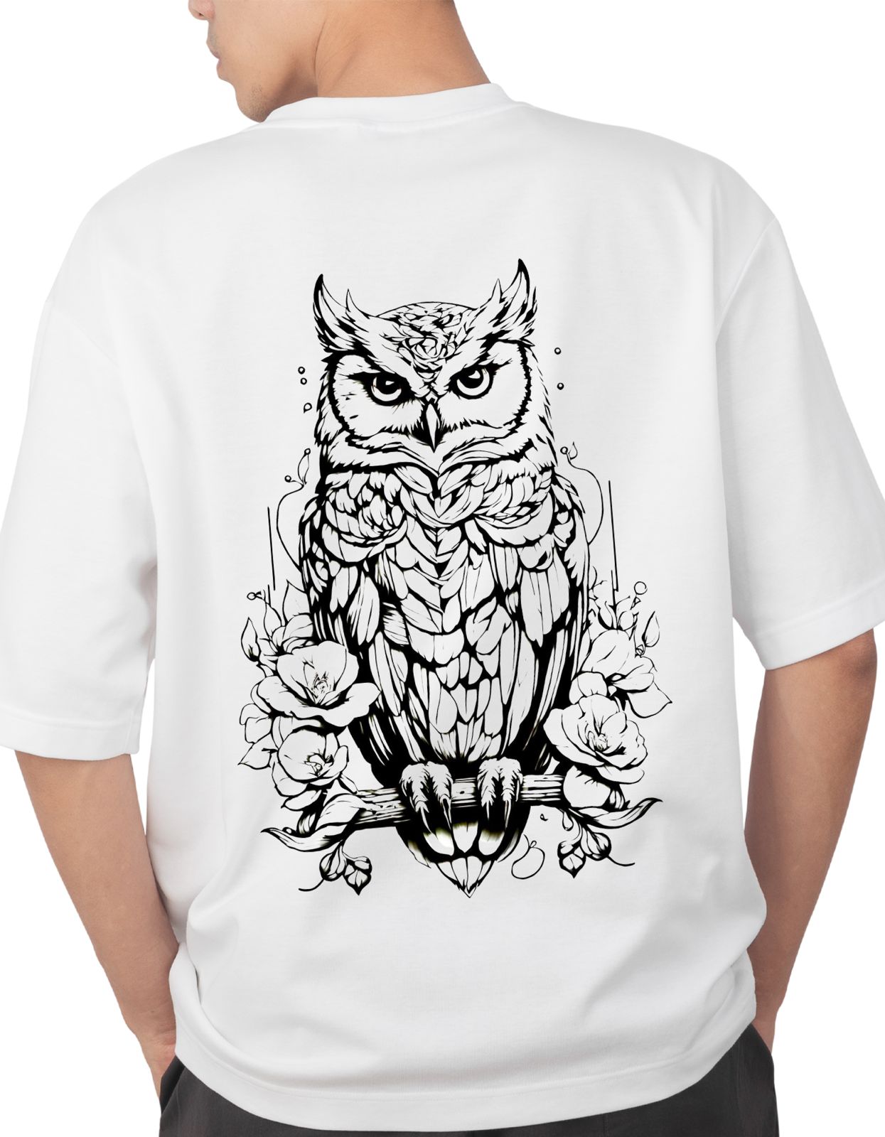 WHITE OWL TEE