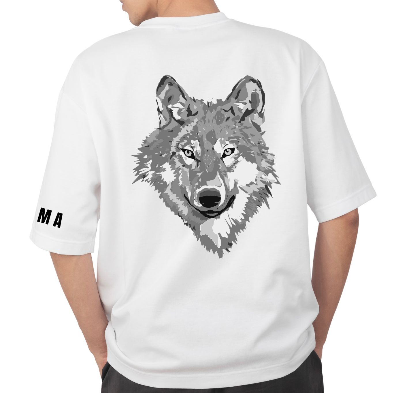 WHITE WOLF TEE