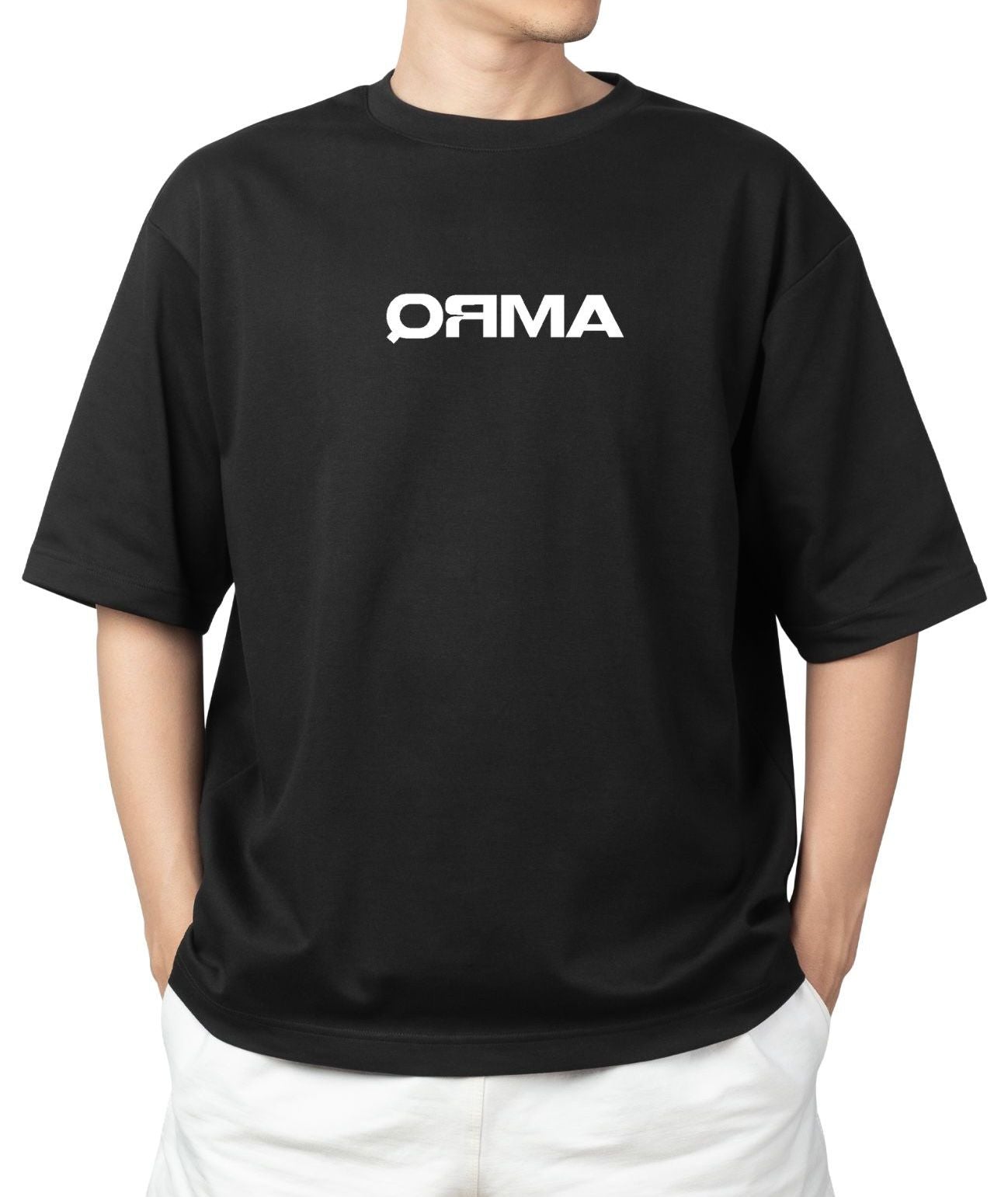CHERISHED BY THE DIVINE TEE IN BLACK